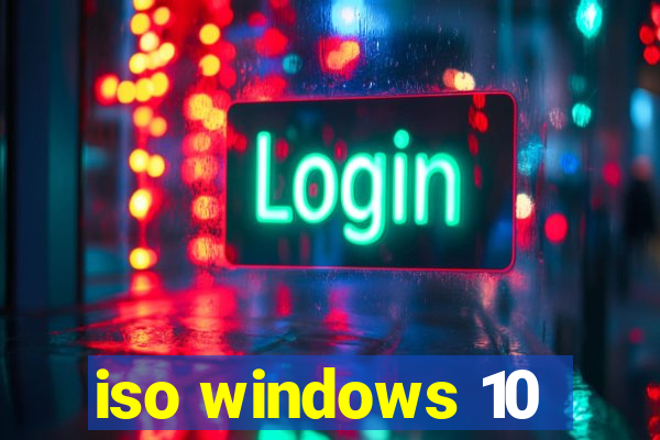 iso windows 10